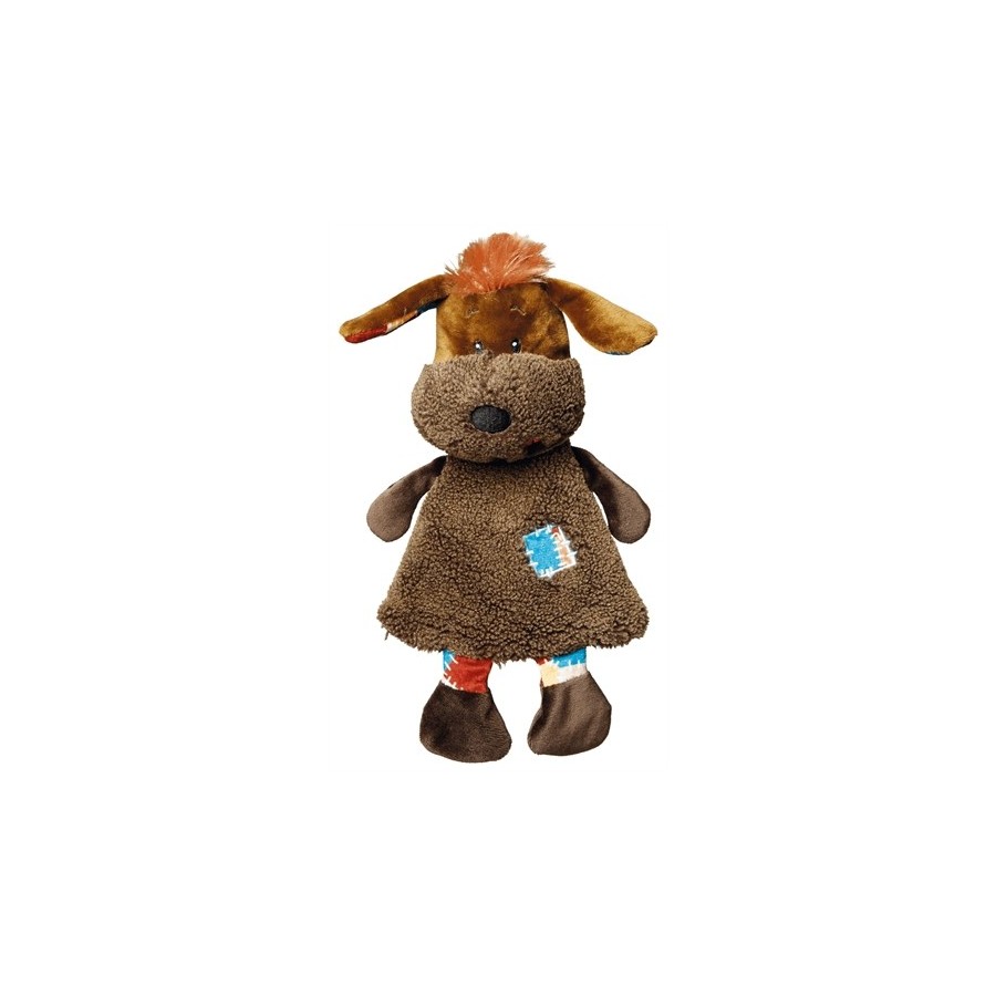 Trixie Pluche Hond Met Dierengeluid En Ritsel 28 CM 3 ST