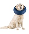 Trixie Beschermkraag Opblaasbaar Blauw M-L 45-57X11 CM