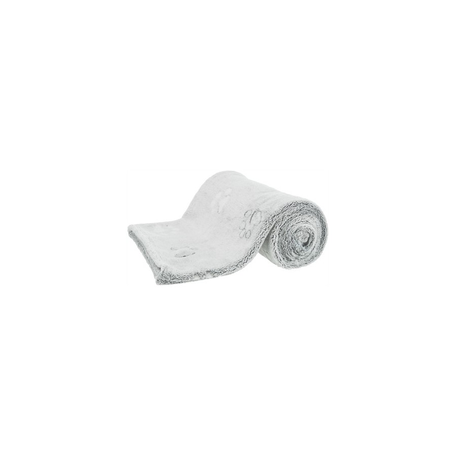 Trixie Hondendeken Nando Softfleece Lichtgrijs 150X100 CM