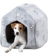 Trixie - Hondenmand / Kattenmand Huis Nando Lichtgrijs, 40x40x45cm