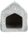 Trixie - Hondenmand / Kattenmand Huis Nando Lichtgrijs, 40x40x45cm