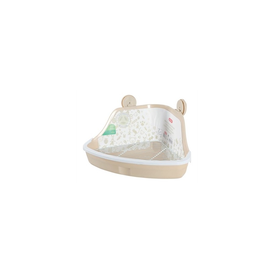 Zolux Hoektoilet Knaagdier Beige 32X25X15 CM