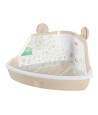 Zolux Hoektoilet Knaagdier Beige 32X25X15 CM
