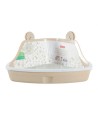 Zolux Hoektoilet Knaagdier Beige 32X25X15 CM