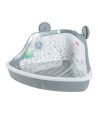 Zolux Hoektoilet Knaagdier Grijs 32X25X15 CM