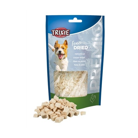 Trixie - Freeze Dried Kippenborst. 50gr