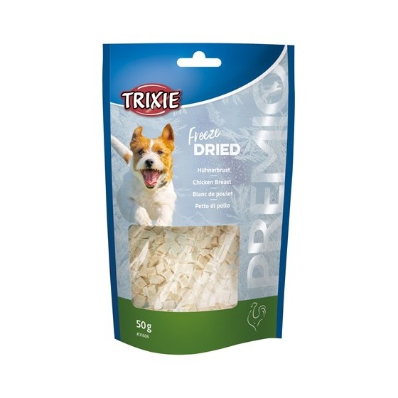 Trixie - Freeze Dried Kippenborst. 50gr