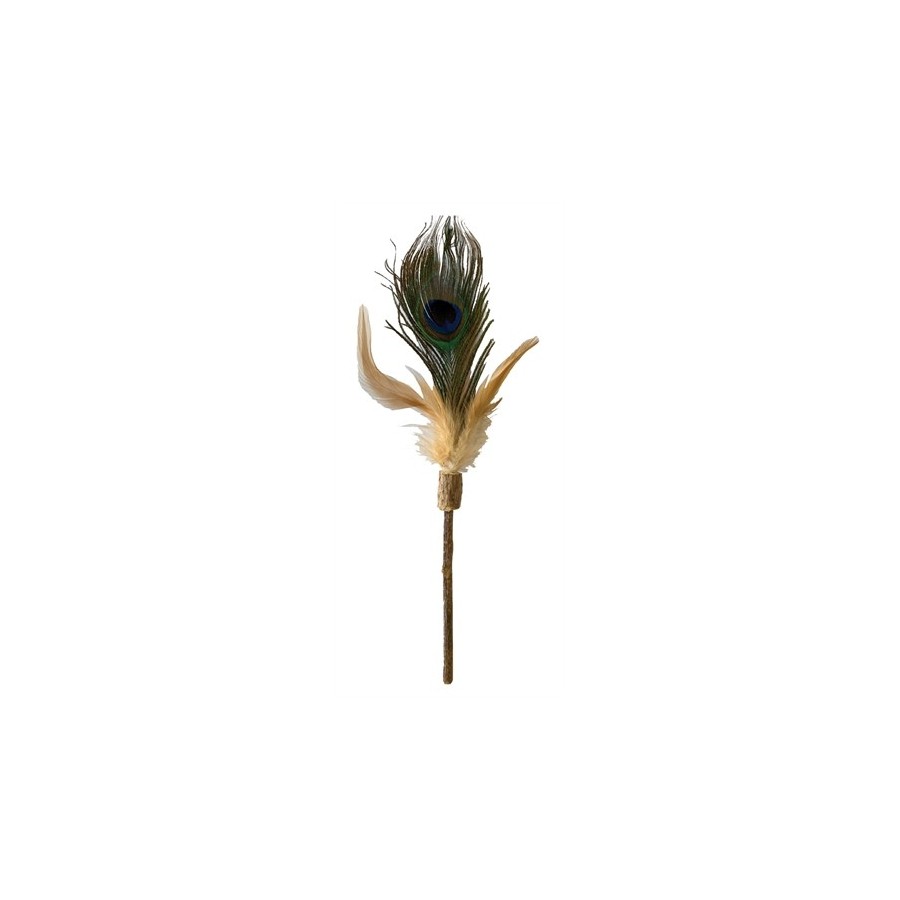 Croci Euphoria Kattenhengel Matatabi Pauwenveer 12 CM