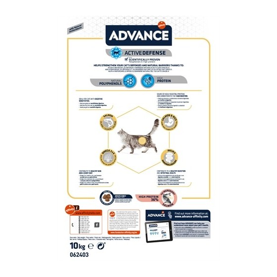 Advance - Adult Sensitive Zalm. 10kg