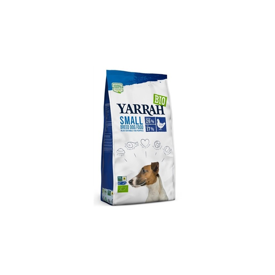 Yarrah - Kip, Biologisch, Small Breed. 5kg