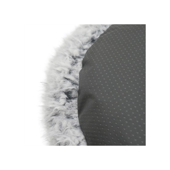 Rosewood Hondenmand Silver Fluff Grijs 66X66 CM