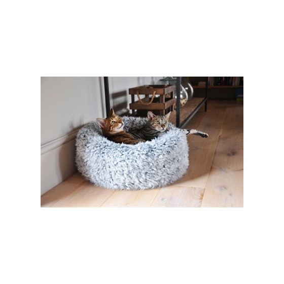 Rosewood Hondenmand Silver Fluff Grijs 52X52 CM