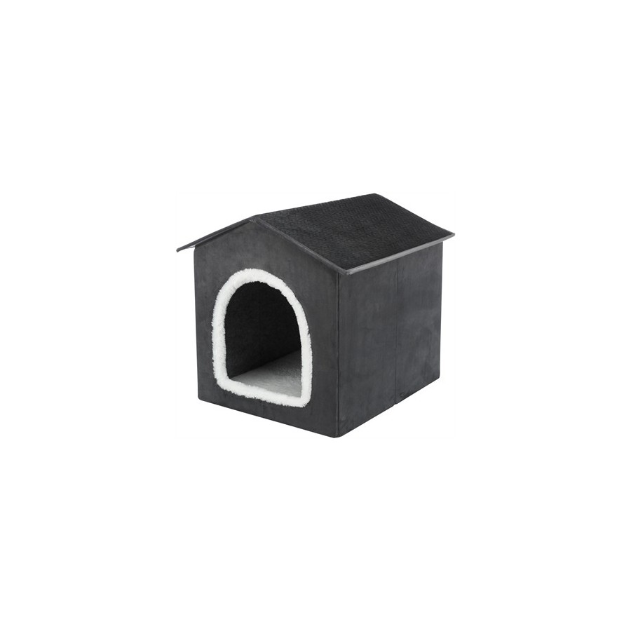Trixie Hondenmand / Kattenmand Huis Livia Grijs / Wit 50X50X54 CM