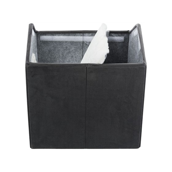 Trixie - Hondenmand / Kattenmand Huis Livia Grijs / Wit, 38x41x44cm