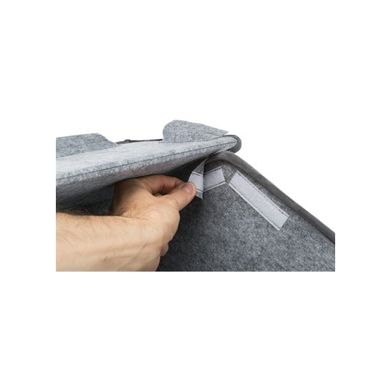 Trixie - Hondenmand / Kattenmand Huis Livia Grijs / Wit, 38x41x44cm
