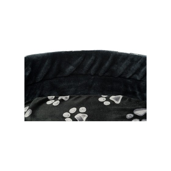 Trixie Hondenmand Jimmy Ovaal Zwart Met Pootprint 75X65 CM