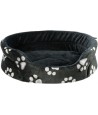 Trixie Hondenmand Jimmy Ovaal Zwart Met Pootprint 110X95 CM
