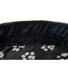 Trixie Hondenmand Jimmy Ovaal Zwart Met Pootprint 110X95 CM