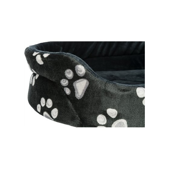 Trixie Hondenmand Jimmy Ovaal Zwart Met Pootprint 65X55 CM