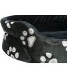 Trixie Hondenmand Jimmy Ovaal Zwart Met Pootprint 65X55 CM