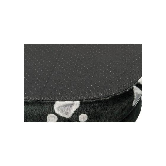 Trixie Hondenmand Jimmy Ovaal Zwart Met Pootprint 65X55 CM