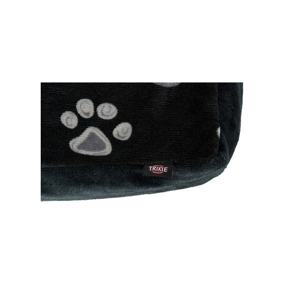 Trixie Hondenkussen Jimmy Zwart Met Pootprint 80X55 CM