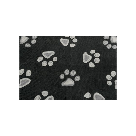 Trixie Hondenkussen Jimmy Zwart Met Pootprint 80X55 CM