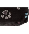 Trixie Hondenkussen Jimmy Zwart Met Pootprint 80X55 CM