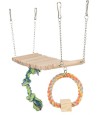 Trixie Hangbrug Hout Met Flos Speelgoed 30X17X9 CM