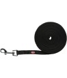 Trixie Hondenriem Sleeplijn Met Rubber Bekleed Zwart 5 MTRX1,5 CM