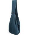 Trixie Draagtas Buikdrager Sling Blauw / Grijs 22X20X60 CM