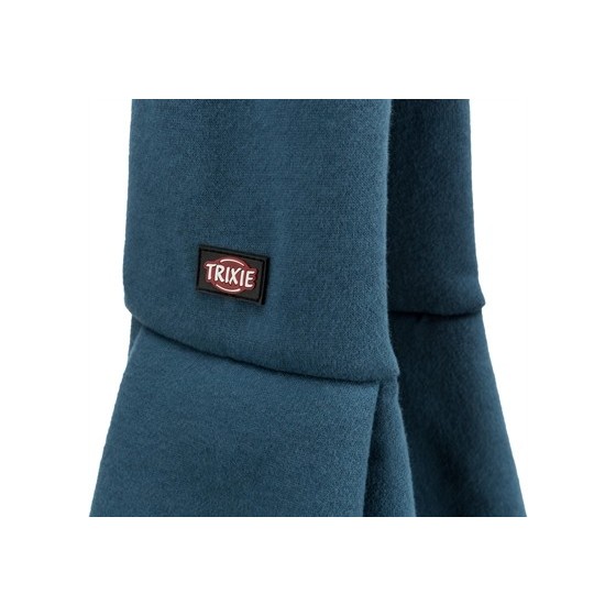Trixie Draagtas Buikdrager Sling Blauw / Grijs 22X20X60 CM