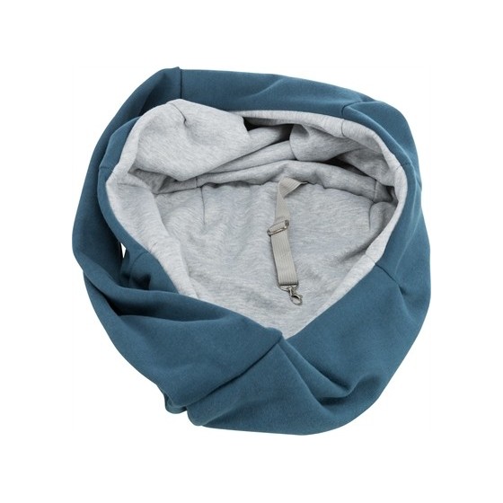 Trixie Draagtas Buikdrager Sling Blauw / Grijs 22X20X60 CM