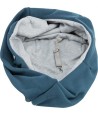 Trixie Draagtas Buikdrager Sling Blauw / Grijs 22X20X60 CM