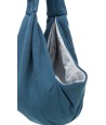 Trixie Draagtas Buikdrager Sling Blauw / Grijs 22X20X60 CM
