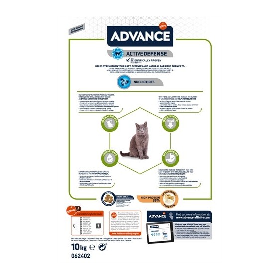 Advance - Junior Sterilized Kip. 10kg