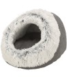 Trixie Kattenmand Iglo Harvey Grijs / Wit-Zwart 41X35X26 CM