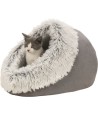 Trixie Kattenmand Iglo Harvey Grijs / Wit-Zwart 41X35X26 CM