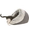 Trixie Kattenmand Iglo Harvey Grijs / Wit-Zwart 41X35X26 CM