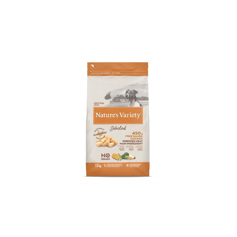 Natures Variety - Selected Adult Mini Free Range Chicken 1,5kg