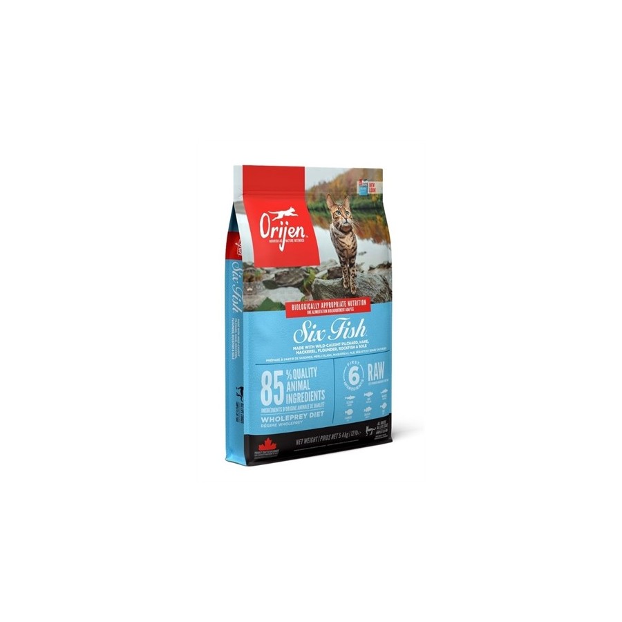 Orijen - Whole Prey 6 Fish Cat 5,4kg