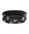 Trixie Hondenmand Jimmy Ovaal Zwart Met Pootprint 55X45 CM
