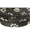 Trixie Hondenmand Jimmy Ovaal Zwart Met Pootprint 55X45 CM