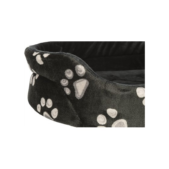 Trixie Hondenmand Jimmy Ovaal Zwart Met Pootprint 55X45 CM
