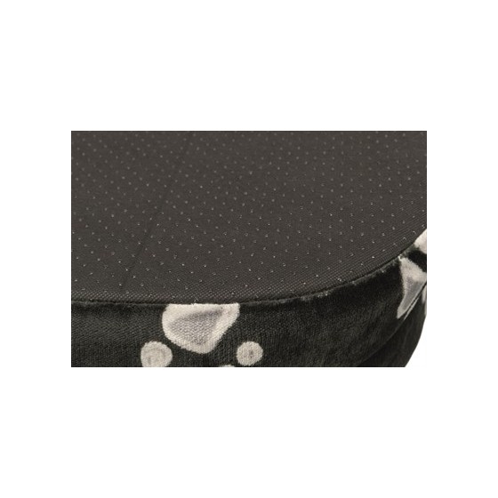 Trixie Hondenmand Jimmy Ovaal Zwart Met Pootprint 55X45 CM