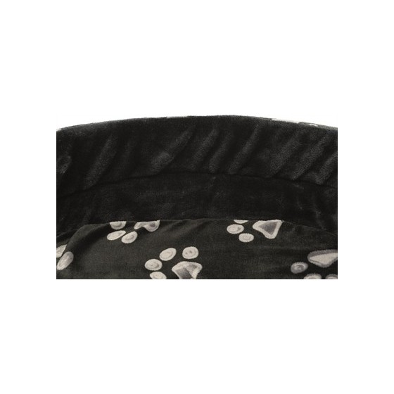Trixie Hondenmand Jimmy Ovaal Zwart Met Pootprint 55X45 CM