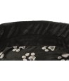 Trixie Hondenmand Jimmy Ovaal Zwart Met Pootprint 55X45 CM