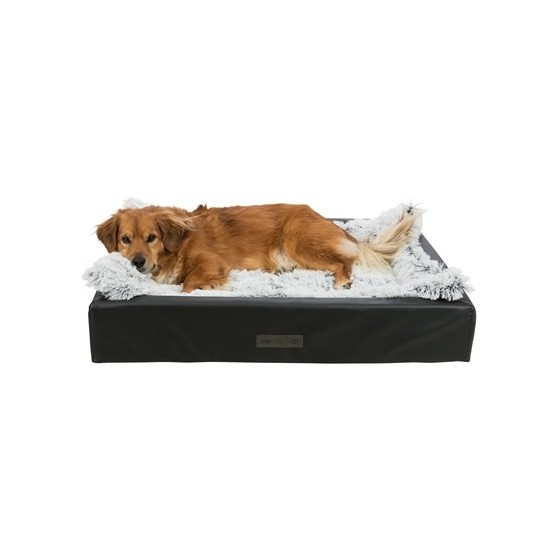 Trixie - Vital Hondenmand Remo Kunstleer Orthopedisch Zwart, 90x70cm