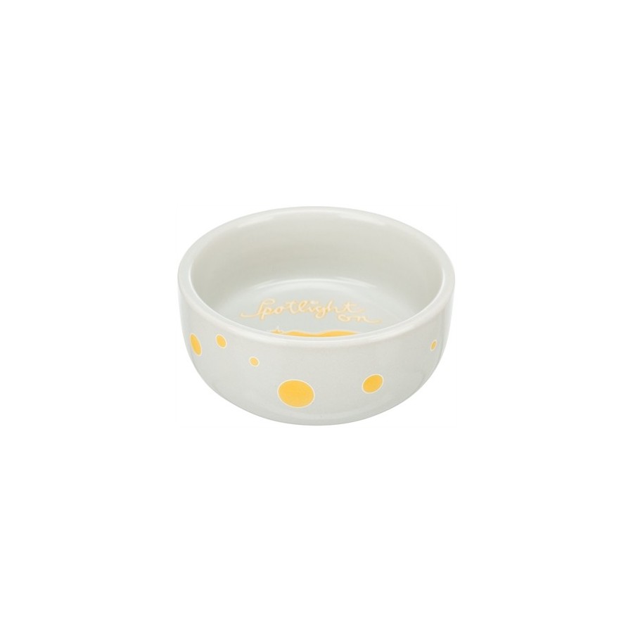Trixie - Voerbak / Waterbak Keramiek Spotlight Cavia Assorti, 11cm 4st