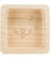 Trixie Voerbak Hout Cavia / Chinchilla 11X11 CM 190 ML 4 ST